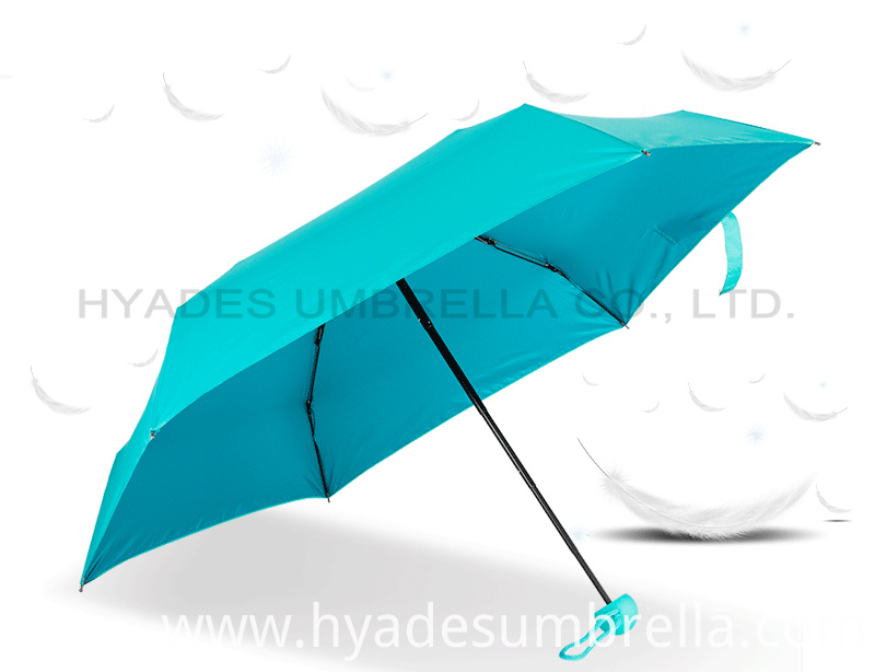 Ligthweight Travel Small 5 Folding Umbrella Ligthweight Travel Small 5 Folding Umbrella